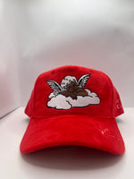 Cargar imagen en el visor de la galería, Red Baby Angel Trucker Hat
