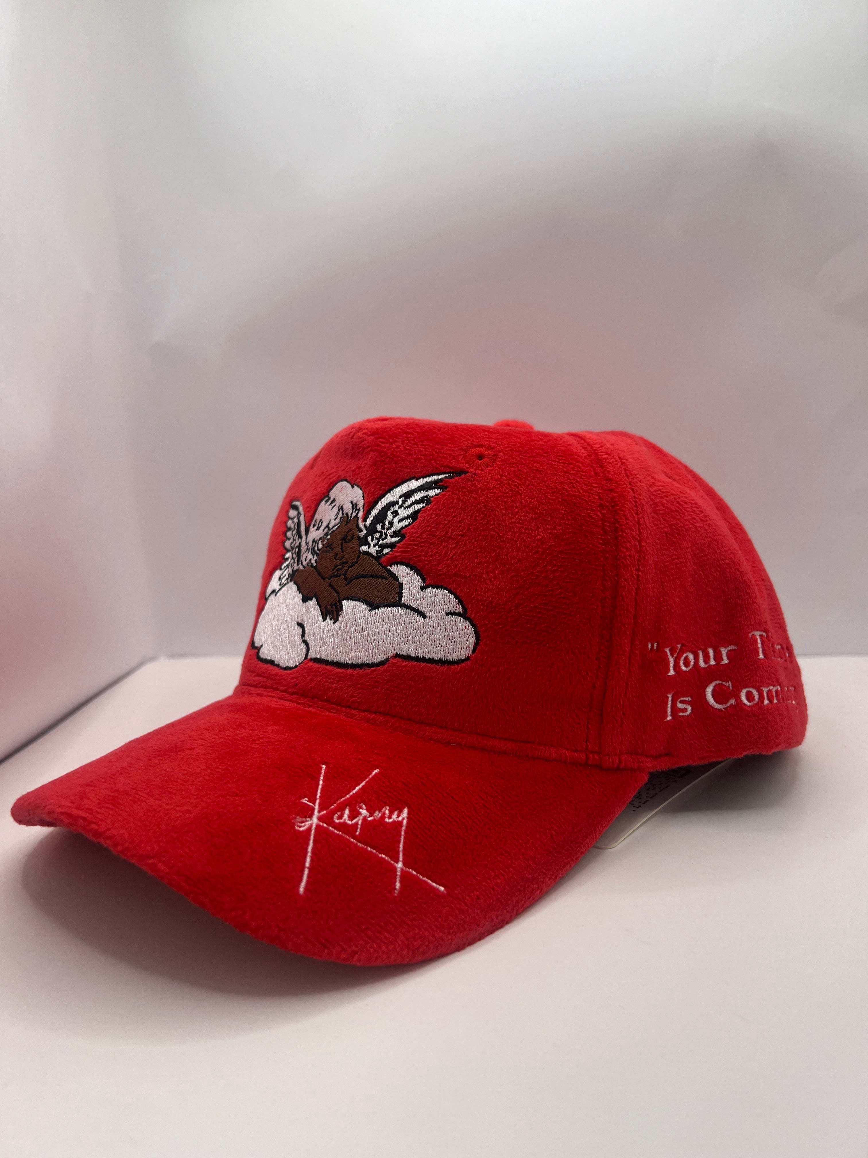 Red Baby Angel Trucker Hat