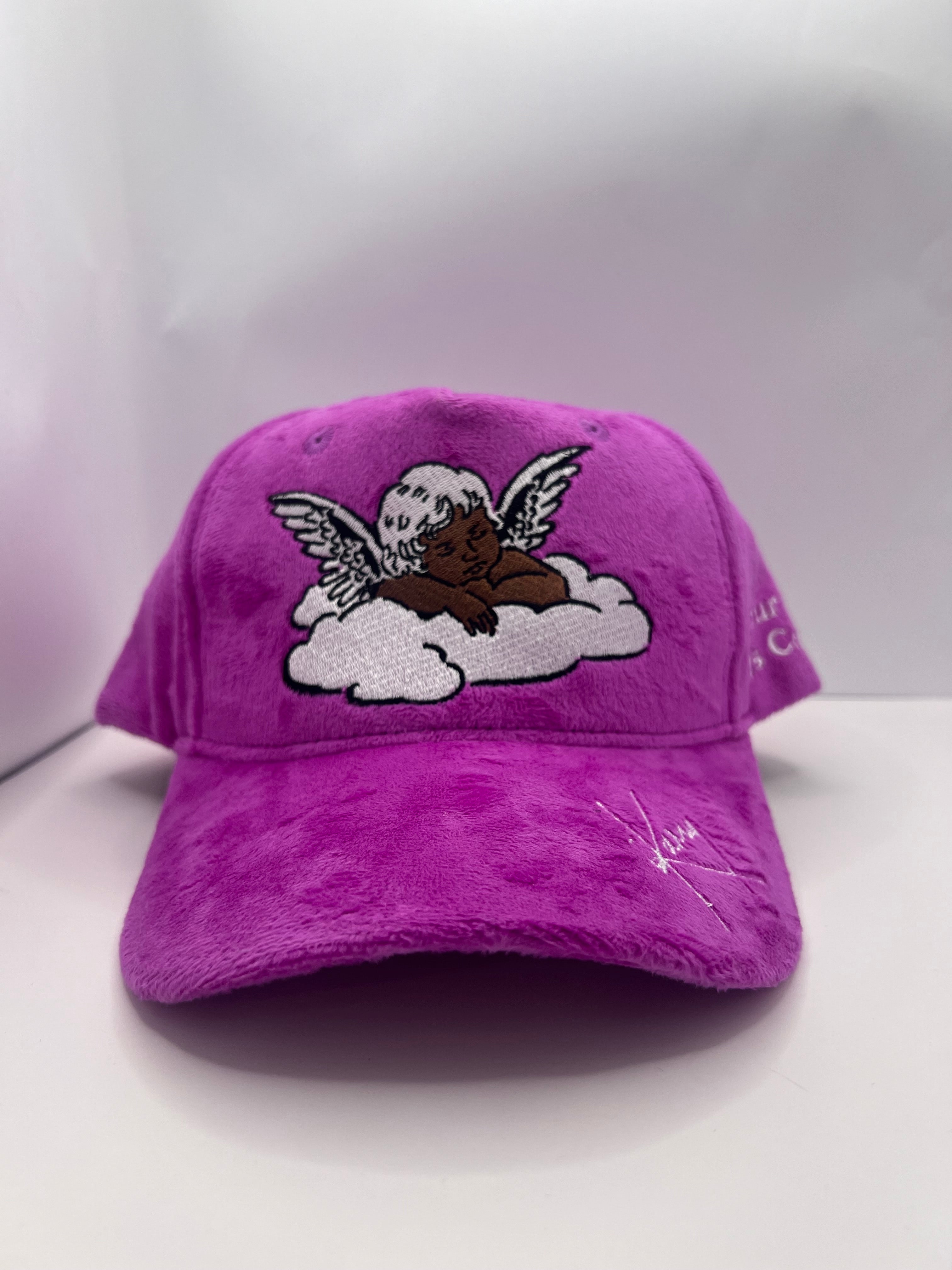 Purple Baby Angel Trucker Hat