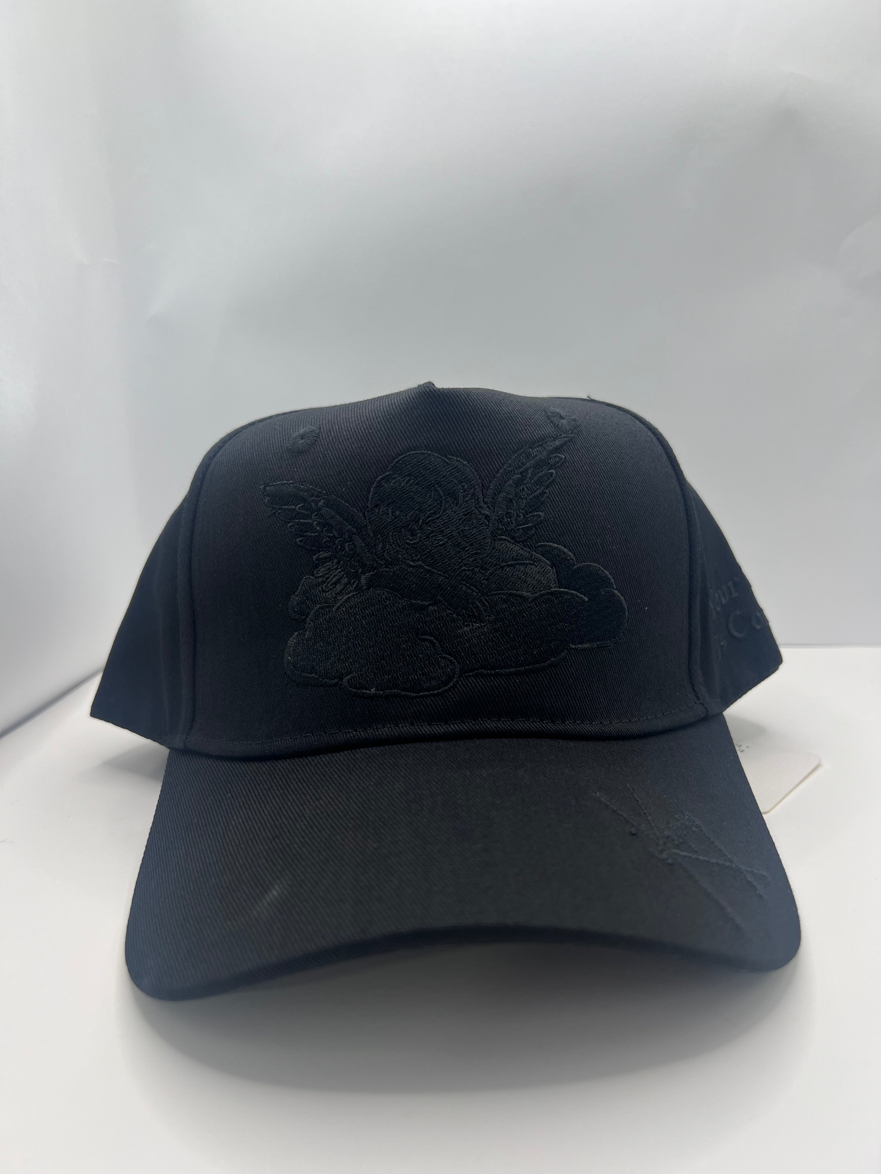 Blacked Out Cotton Baby Angel Trucker